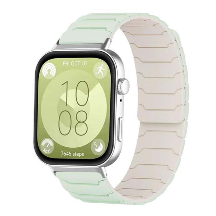 For Huawei Watch Fit4 / Fit4 Pro / Fit3 xDfind Magnetic Silicone Watch Band