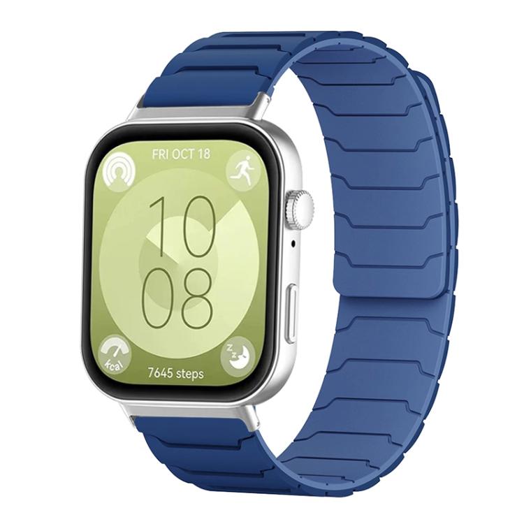 For Huawei Watch Fit4 / Fit4 Pro / Fit3 xDfind Magnetic Silicone Watch Band