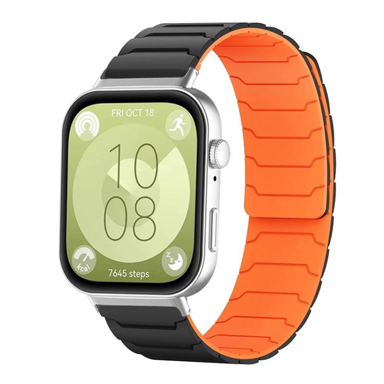 For Huawei Watch Fit4 / Fit4 Pro / Fit3 xDfind Magnetic Silicone Watch Band