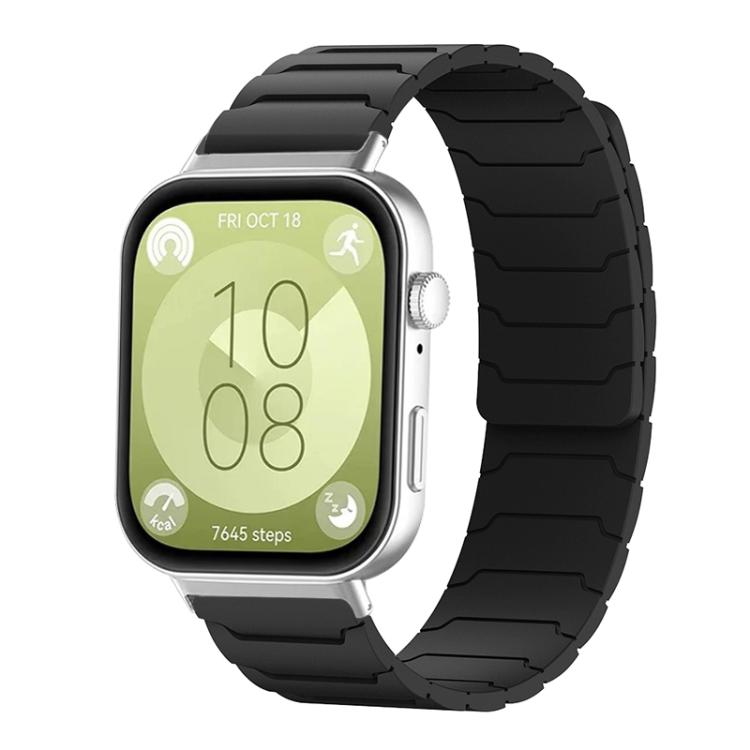 For Huawei Watch Fit4 / Fit4 Pro / Fit3 xDfind Magnetic Silicone Watch Band