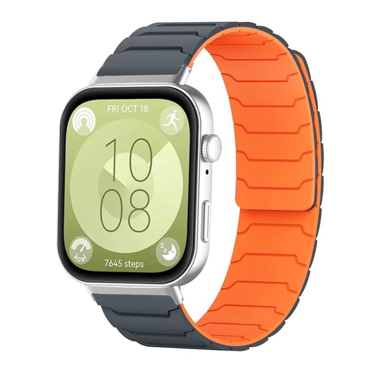 For Huawei Watch Fit4 / Fit4 Pro / Fit3 xDfind Magnetic Silicone Watch Band