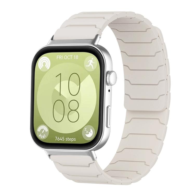 For Huawei Watch Fit4 / Fit4 Pro / Fit3 xDfind Magnetic Silicone Watch Band