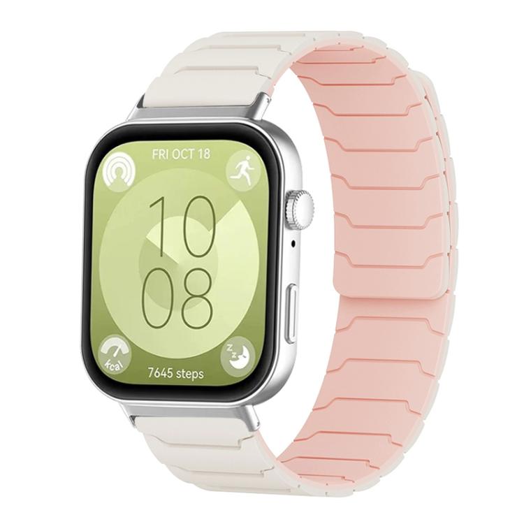 For Huawei Watch Fit4 / Fit4 Pro / Fit3 xDfind Magnetic Silicone Watch Band