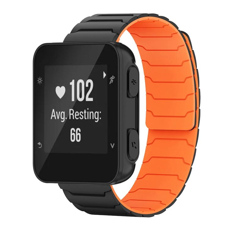 For Garmin Forerunner 35/30/35J 20mm xDfind Magnetic Silicone Watch Band