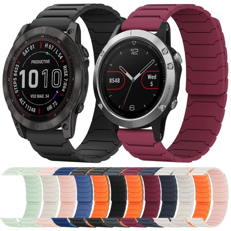 For Garmin Forerunner 35/30/35J 20mm xDfind Magnetic Silicone Watch Band