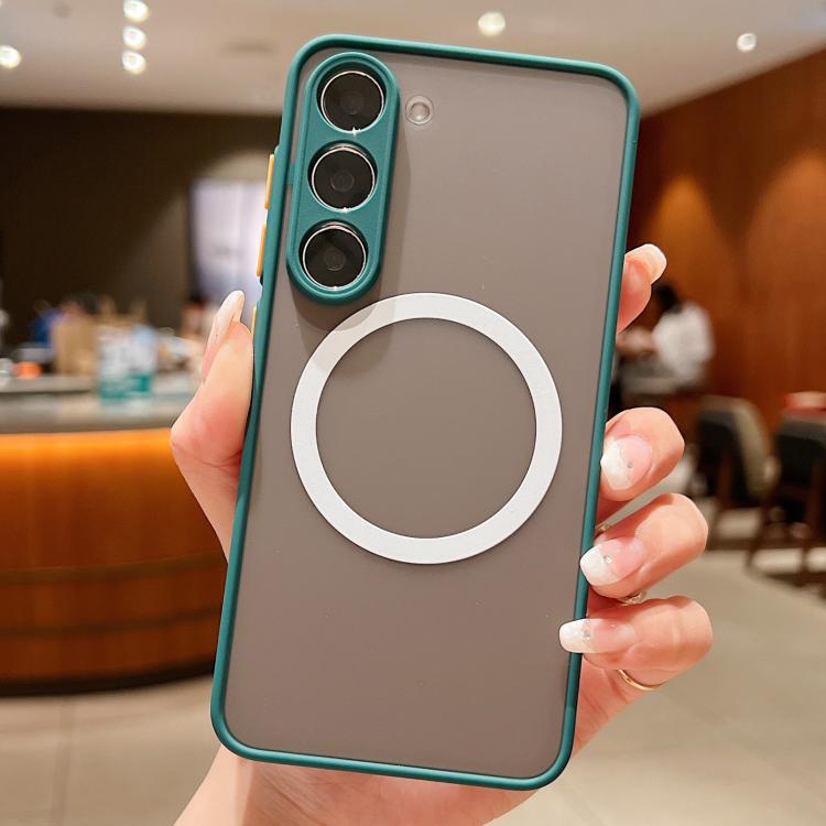 For Samsung Galaxy S21 5G Hawkeye Skin Feel MagSafe Phone Case