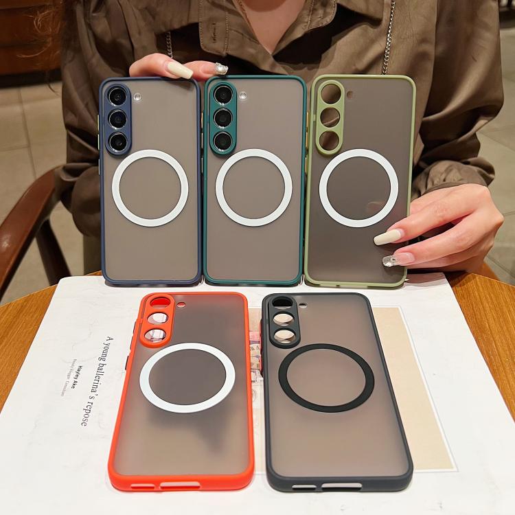 For Samsung Galaxy S26 Ultra 5G Hawkeye Skin Feel MagSafe Phone Case