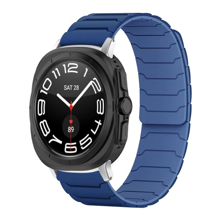For Samsung Galaxy Watch Ultra / Ultra 2025 xDfind Magnetic Silicone Watch Band