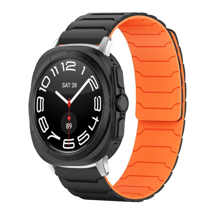 For Samsung Galaxy Watch Ultra / Ultra 2025 xDfind Magnetic Silicone Watch Band