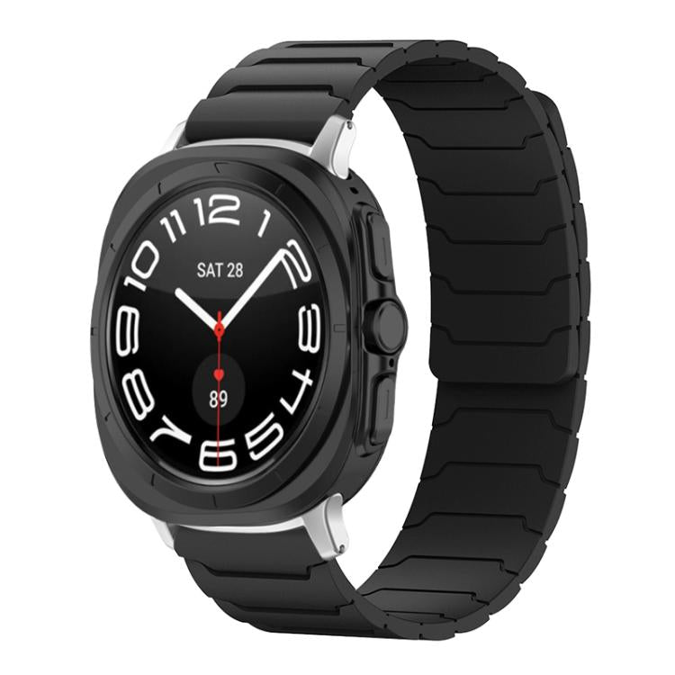 For Samsung Galaxy Watch Ultra / Ultra 2025 xDfind Magnetic Silicone Watch Band