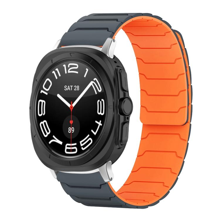 For Samsung Galaxy Watch Ultra / Ultra 2025 xDfind Magnetic Silicone Watch Band