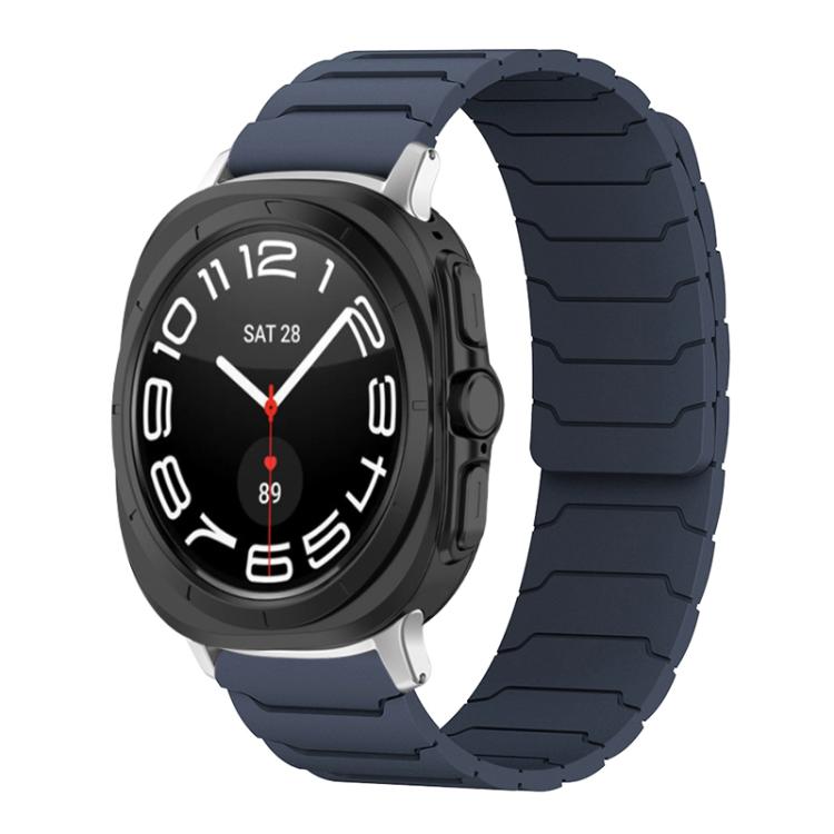 For Samsung Galaxy Watch Ultra / Ultra 2025 xDfind Magnetic Silicone Watch Band