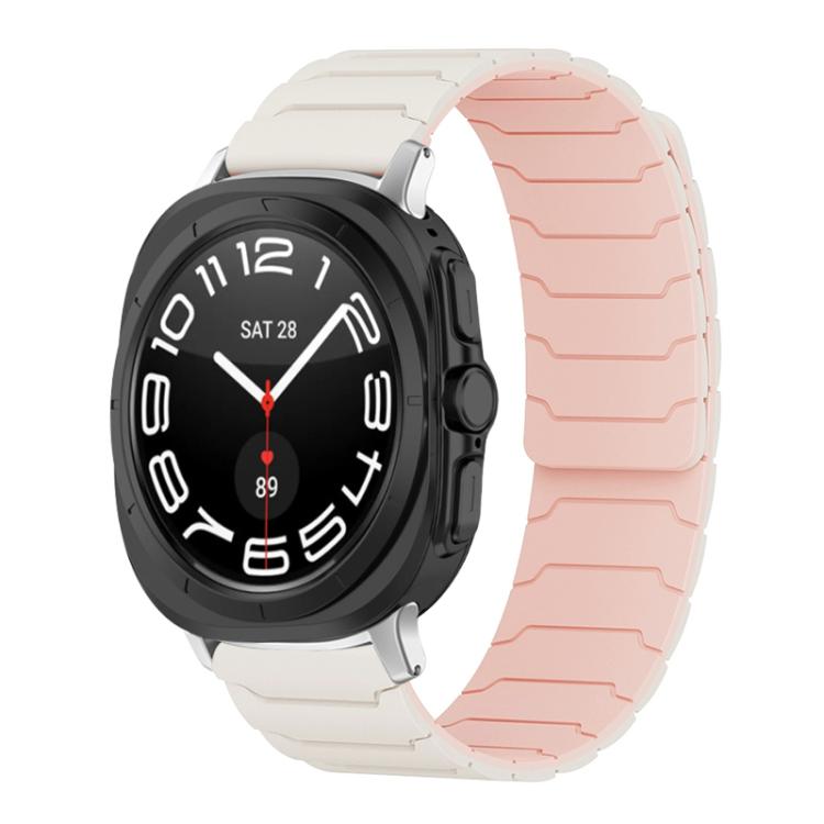 For Samsung Galaxy Watch Ultra / Ultra 2025 xDfind Magnetic Silicone Watch Band