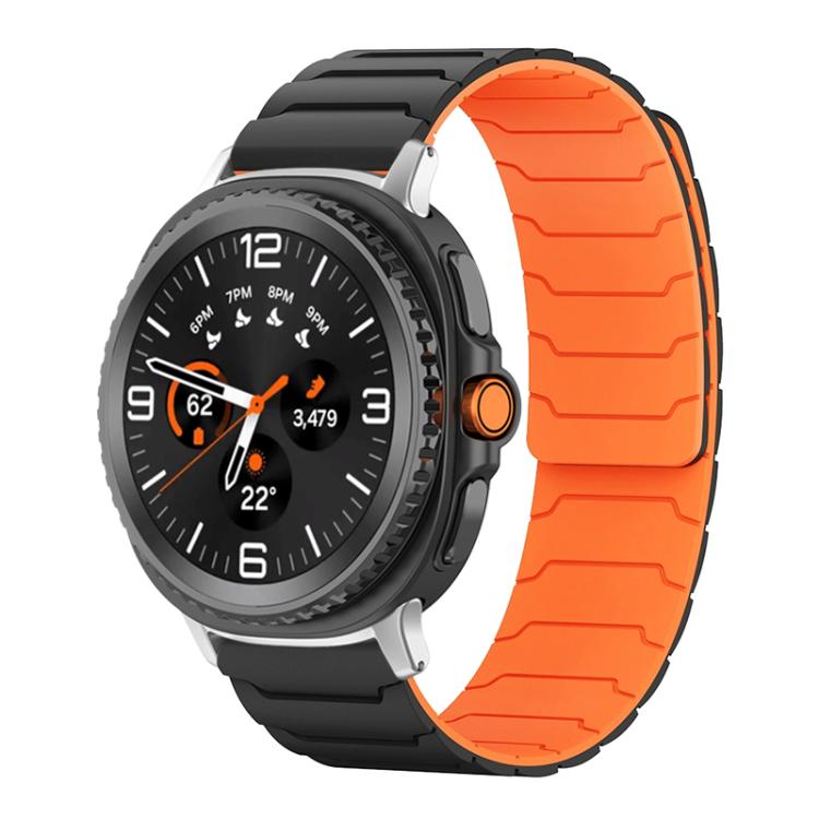 For Samsung Galaxy Watch8 / 8 Classic xDfind Magnetic Silicone Watch Band