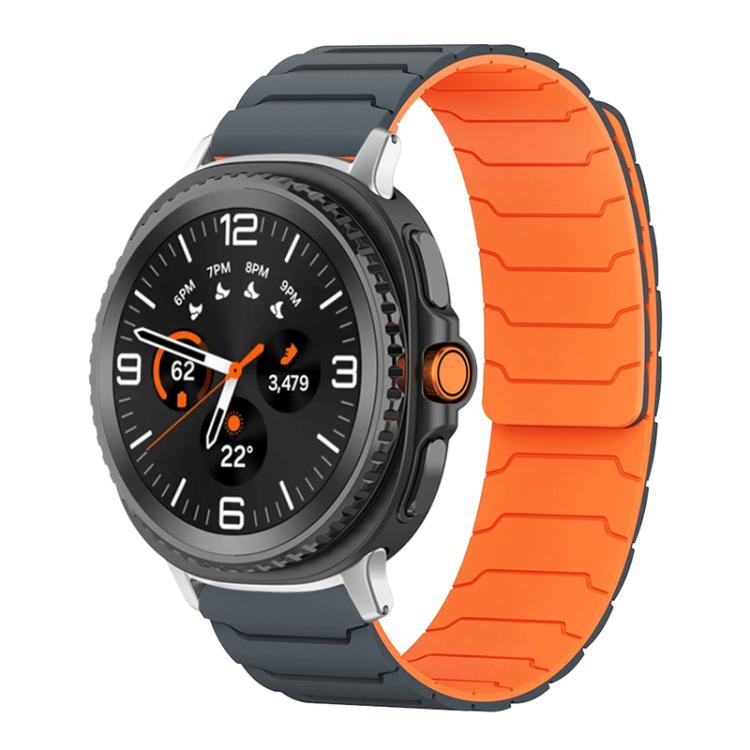 For Samsung Galaxy Watch8 / 8 Classic xDfind Magnetic Silicone Watch Band