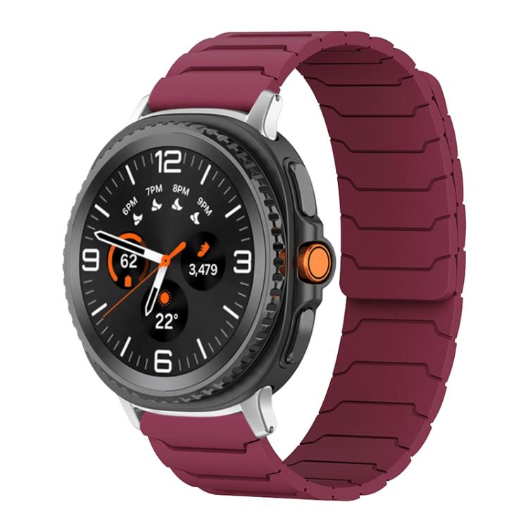 For Samsung Galaxy Watch8 / 8 Classic xDfind Magnetic Silicone Watch Band