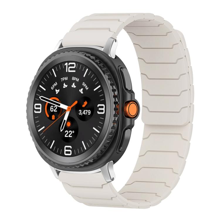 For Samsung Galaxy Watch8 / 8 Classic xDfind Magnetic Silicone Watch Band