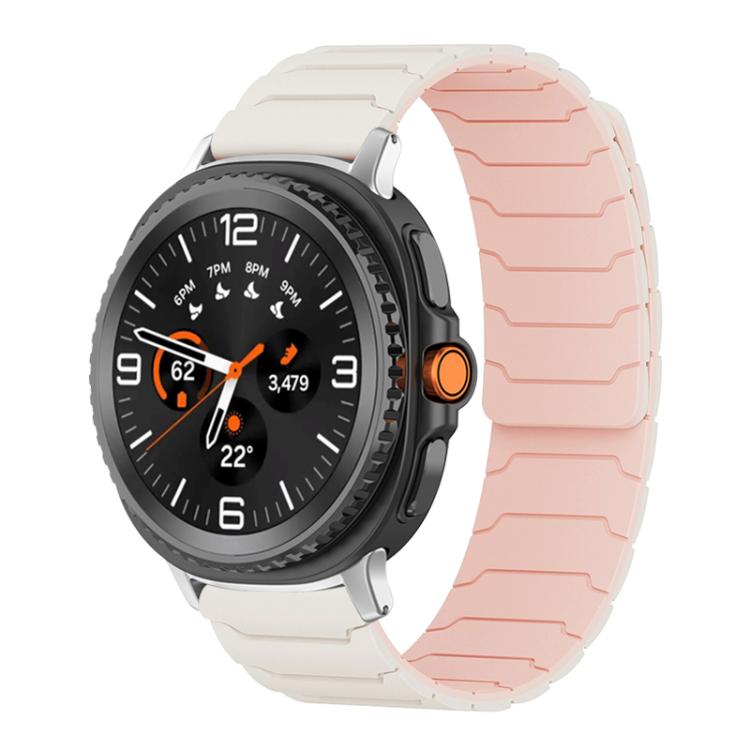 For Samsung Galaxy Watch8 / 8 Classic xDfind Magnetic Silicone Watch Band