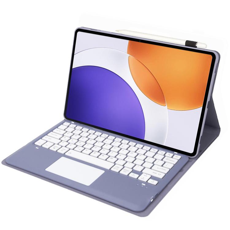 For Xiaomi Pad 7S Pro 12.5 inch Ultra-thin Detachable Bluetooth Keyboard Leather Tablet Case with Touchpad