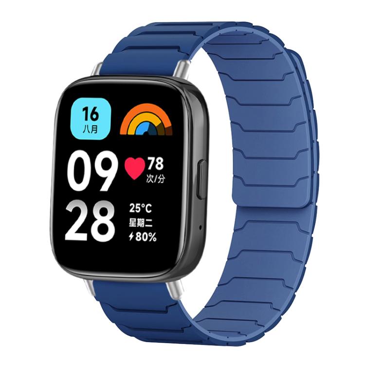 For Redmi Watch 3 Active / Watch 3 Lite xDfind Magnetic Silicone Watch Band