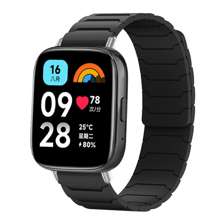 For Redmi Watch 3 Active / Watch 3 Lite xDfind Magnetic Silicone Watch Band