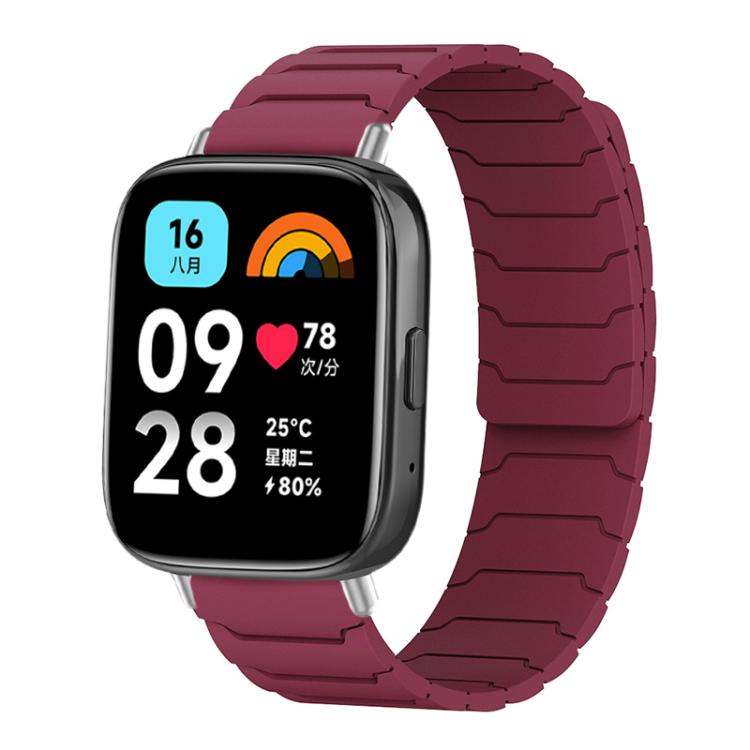 For Redmi Watch 3 Active / Watch 3 Lite xDfind Magnetic Silicone Watch Band