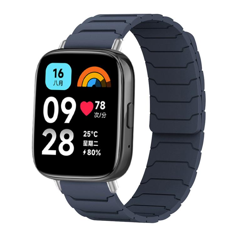 For Redmi Watch 3 Active / Watch 3 Lite xDfind Magnetic Silicone Watch Band