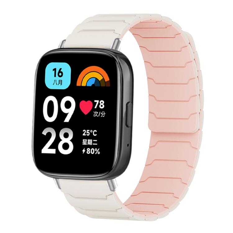 For Redmi Watch 3 Active / Watch 3 Lite xDfind Magnetic Silicone Watch Band