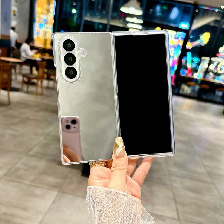 For Samsung Galaxy Z Fold7 5G Transparent Edge PC Folding Phone Case