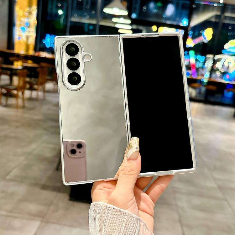 For Samsung Galaxy Z Fold7 5G Silver Edge PC Folding Phone Case