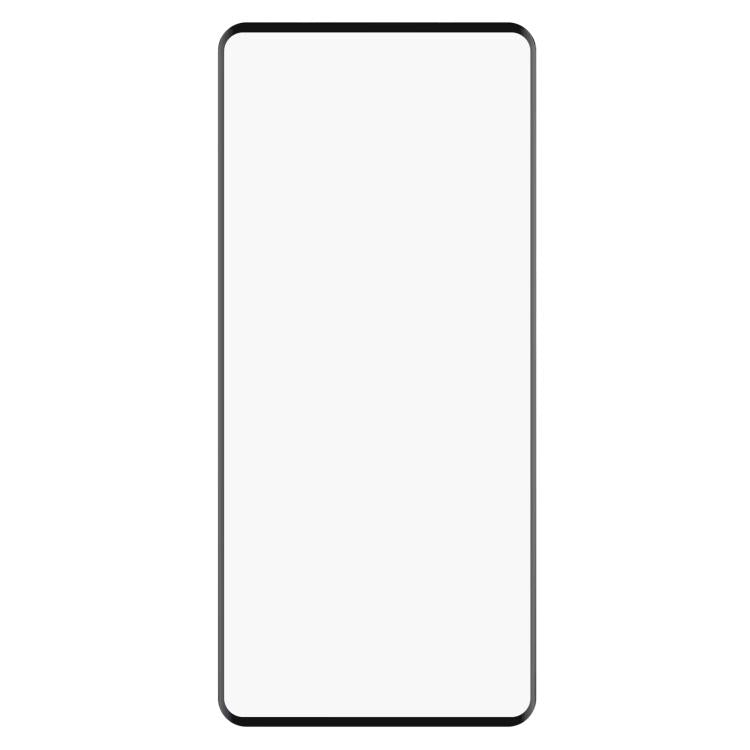 For Motorola Edge 30 Ultra Full Glue 9H HD 3D Curved Edge Tempered Glass Film - Black