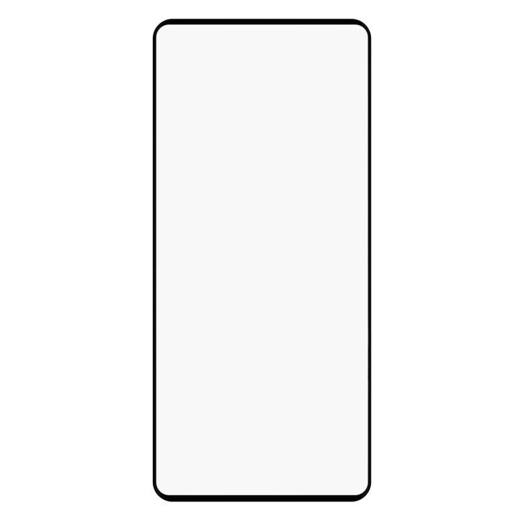 For Motorola Edge 40 Neo Full Glue 9H HD 3D Curved Edge Tempered Glass Film - Black