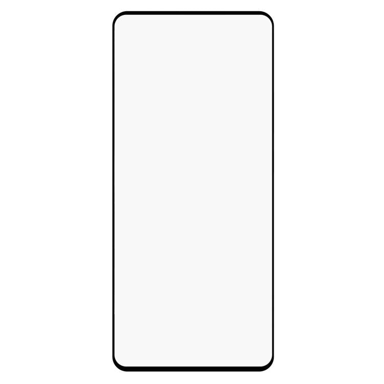 For Motorola Edge 50 Pro Full Glue 9H HD 3D Curved Edge Tempered Glass Film - Black