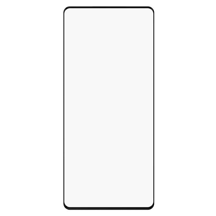 For Motorola S50 Neo Full Glue 9H HD 3D Curved Edge Tempered Glass Film - Black