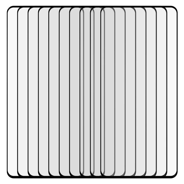 For Motorola Moto X50 Ultra 25pcs Full Glue 9H HD 3D Curved Edge Tempered Glass Film - Black