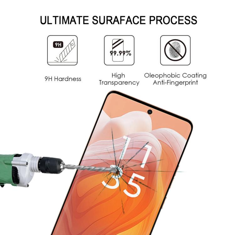 For Motorola Moto X50 Ultra 25pcs Full Glue 9H HD 3D Curved Edge Tempered Glass Film - Black
