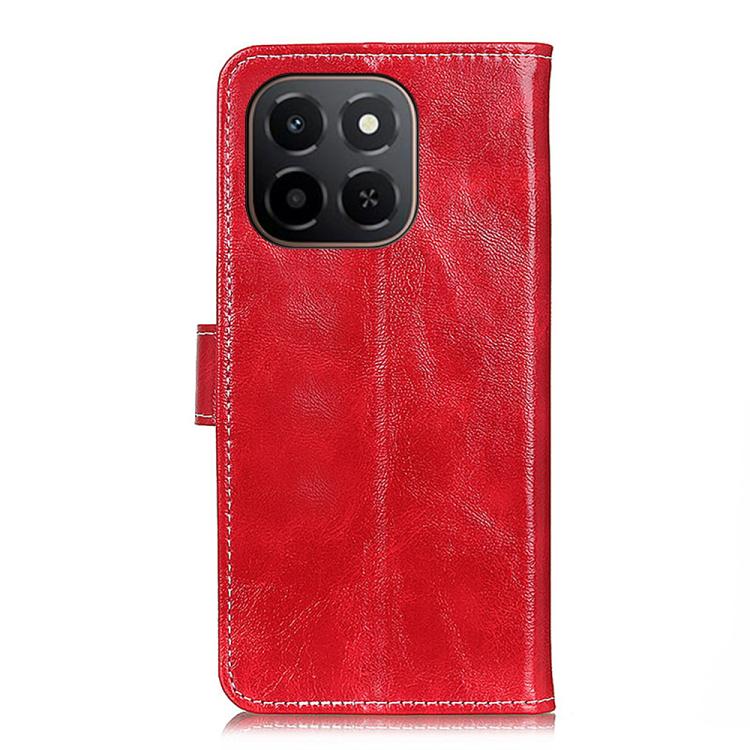 For Honor X6c 4G Retro Crazy Horse Texture Flip Leather Phone Case