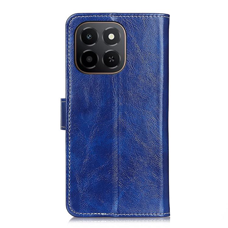 For Honor X6c 4G Retro Crazy Horse Texture Flip Leather Phone Case