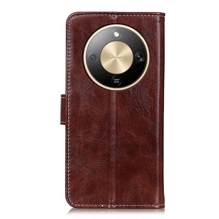 For Honor X9d 5G / Magic8 Lite Retro Crazy Horse Texture Flip Leather Phone Case