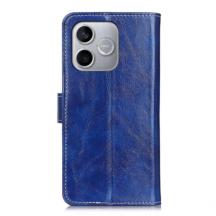 For Honor 600 Lite Global Retro Crazy Horse Texture Flip Leather Phone Case