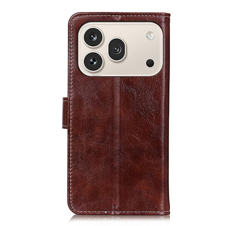 For Honor 600 / 600 Pro Global Retro Crazy Horse Texture Flip Leather Phone Case
