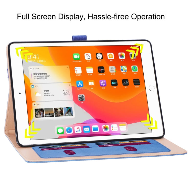 Retro Pattern TPU + PU Leather Case with Holder & Card Slots For iPad 10.2 2021 / 2020 / 2019 / Pro 10.5