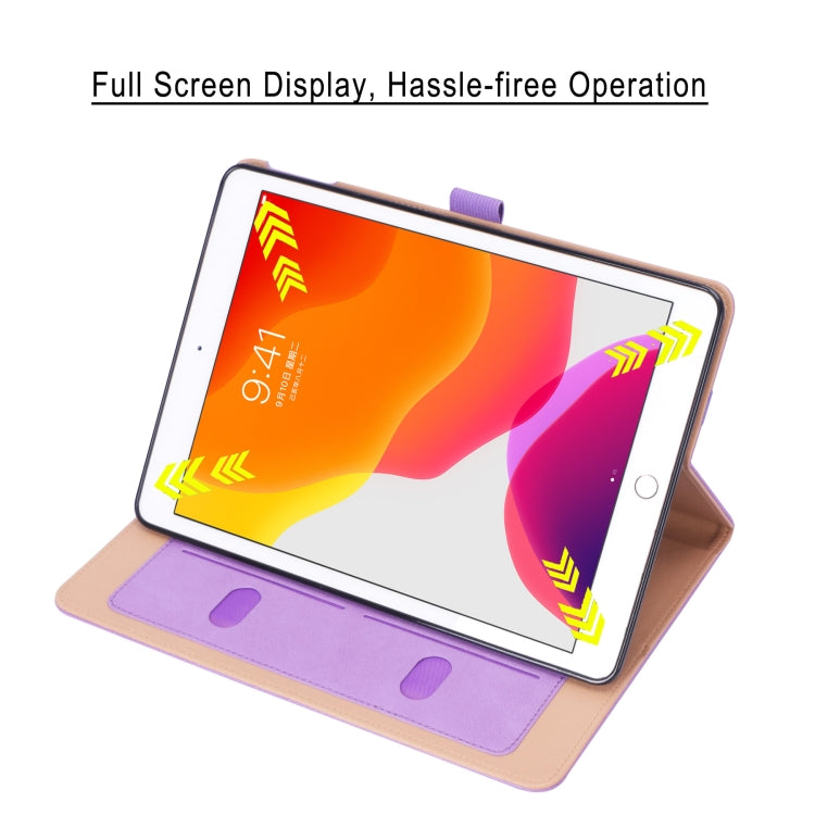 Retro Pattern TPU + PU Leather Case with Holder & Card Slots For iPad 10.2 2021 / 2020 / 2019 / Pro 10.5