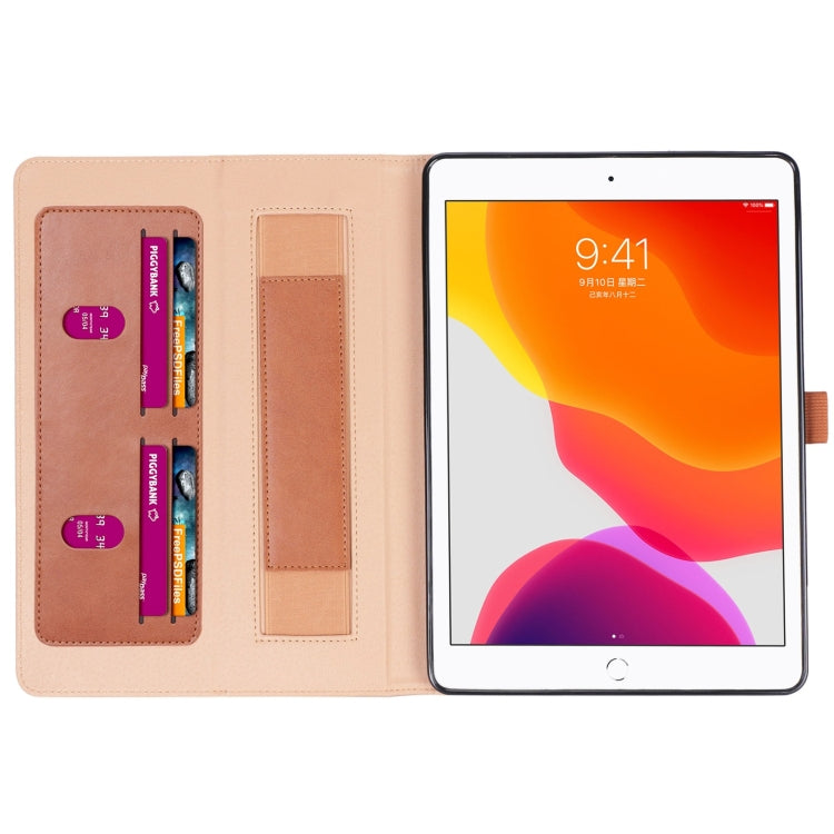 Retro Pattern TPU + PU Leather Case with Holder & Card Slots For iPad 10.2 2021 / 2020 / 2019 / Pro 10.5