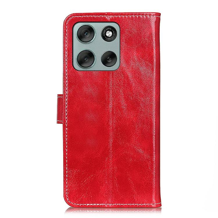 For Motorola Moto G86 5G Retro Crazy Horse Texture Leather Phone Case
