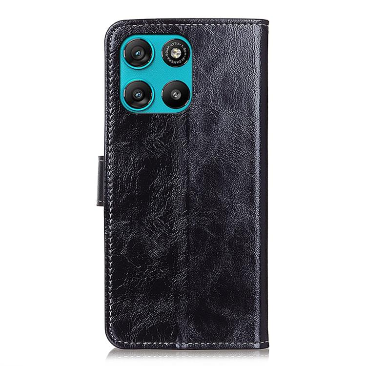 For Motorola Moto G57 Power/G67 Power Retro Crazy Horse Texture Leather Phone Case