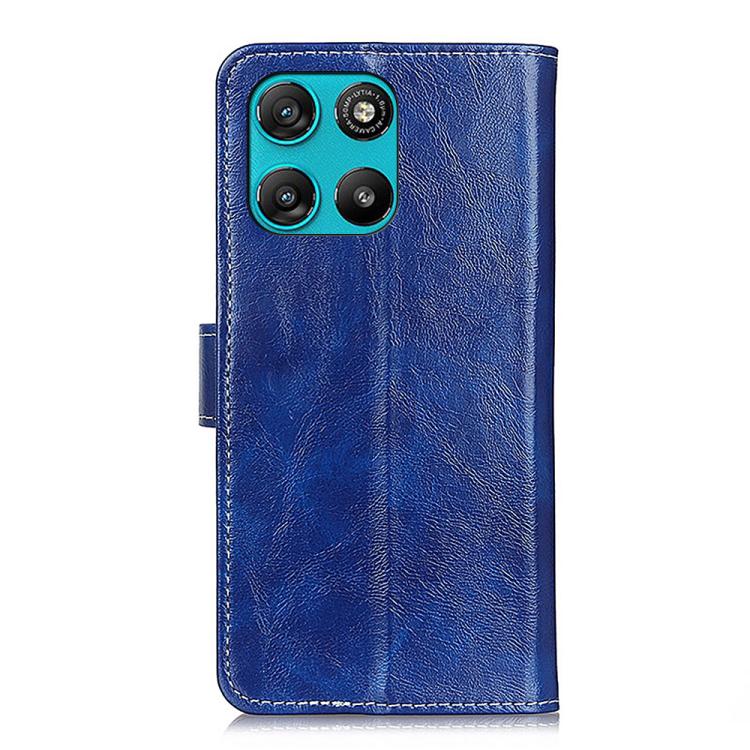 For Motorola Moto G57 Power/G67 Power Retro Crazy Horse Texture Leather Phone Case