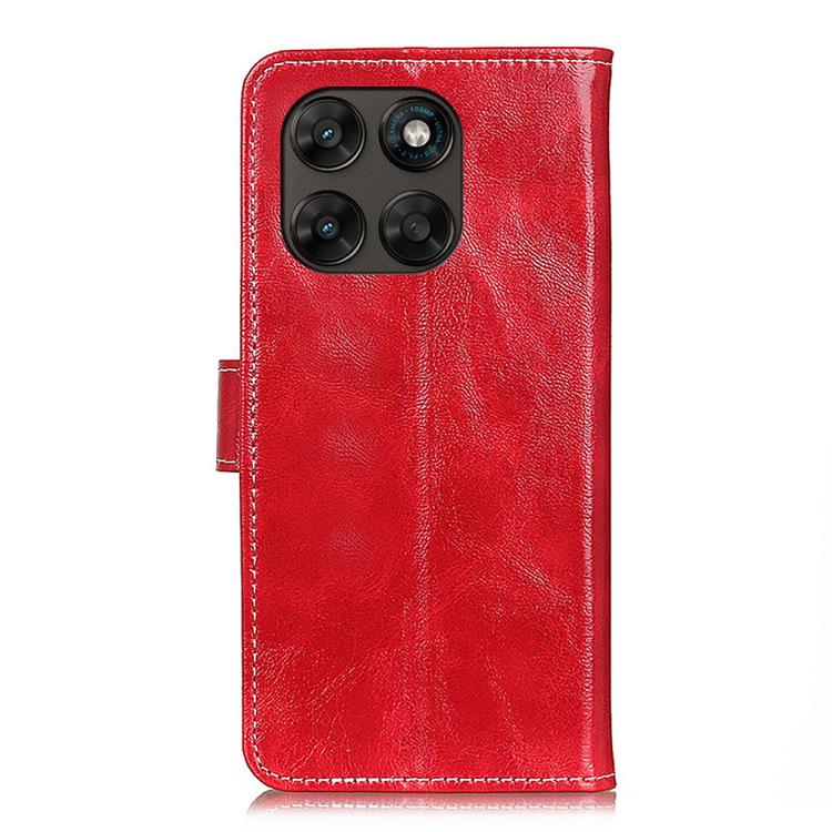 For Motorola Moto G77 5G / G67 5G Retro Crazy Horse Texture Leather Phone Case