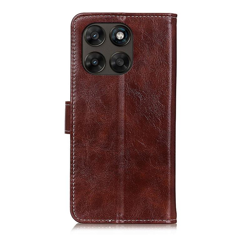 For Motorola Moto G77 5G / G67 5G Retro Crazy Horse Texture Leather Phone Case