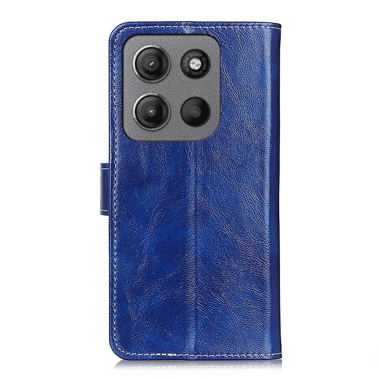 For Motorola Moto G17 4G / G17 Power 4G Retro Crazy Horse Texture Leather Phone Case